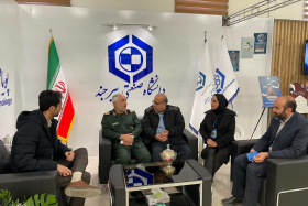 سردار محمدرضا مهدوی، فرمانده سپاه انصارالرضا(ع) خراسان جنوبی، در جریان بازدید از نمایشگاه دستاوردهای پژوهشی استان، از غرفه دانشگاه صنعتی بیرجند دیدن کرد و در جریان فعالیت‌ها و دستاوردهای فناورانه دانشگاه و پژوهشکده زنجیره‌های ارزش قرار گرفت.